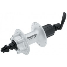 Втулка задн., M475, 32 отв, 8/9 ск, 6-болт, QR 166мм, сереб. лого Shimano