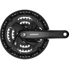 Шатун SHIMANO FC-M371-L 44х32х22T, под 9ск. 175мм